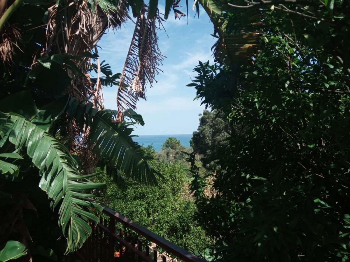 Stanza In Villa Con Giardino Vista Mare Чефалу Екстер'єр фото